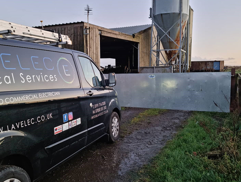 electrician in North East of England and beyond Region